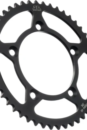 JT SPROCKETS - REAR STEEL 48T BL, 420 - Sprockets - BLACK ZINC FINISH Goedkoop